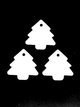 10 Anhängerkarten Tannenbaum